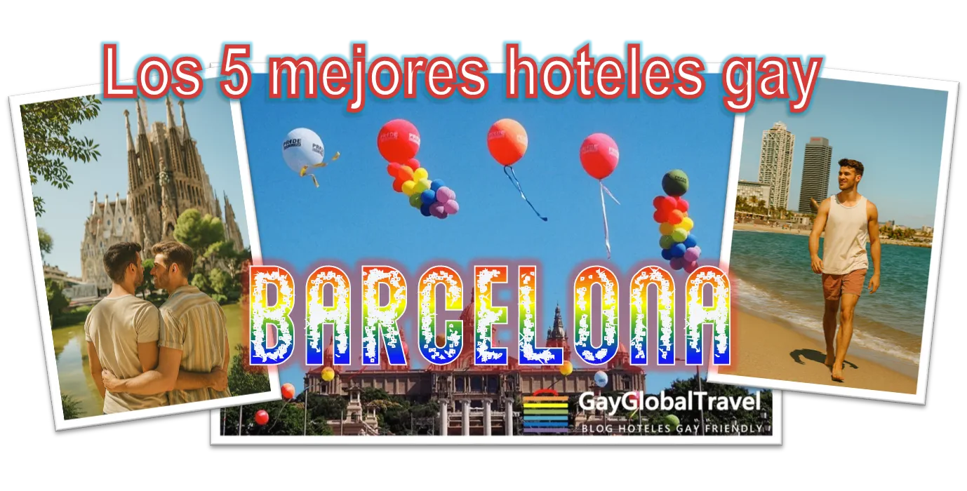Los mejores hoteles y hostales gay friendly de Barcelona.