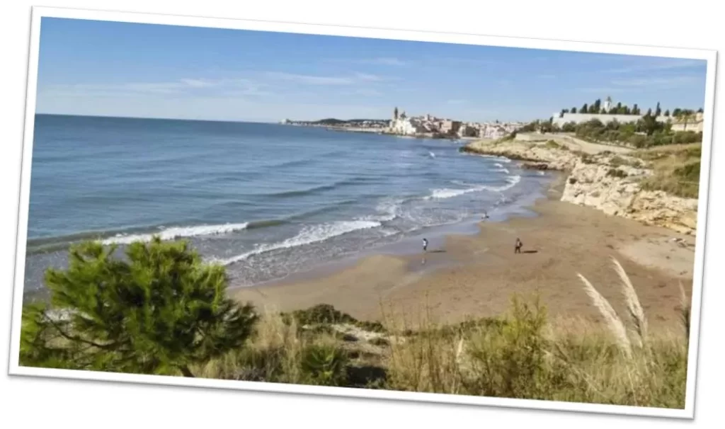 La playa gay de Sitges.