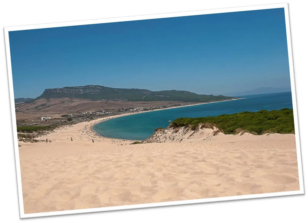Playa de Bolonia en Cadiz.